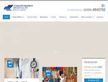 Tablet Screenshot of colmedrc.org